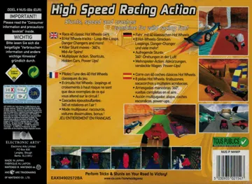Hot Wheels - Turbo Racing (Europe) (En,Fr,De) box cover back
